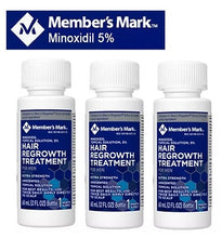Load image into Gallery viewer, Members Mark 5% Minoxidil Liquid 3 Month Supply