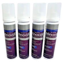 Load image into Gallery viewer, Kirkland Minoxidil Foam 5% for Women - 4 Bottles