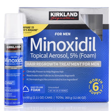 Load image into Gallery viewer, Kirkland Minoxidil Foam 5% - 6 Month Supply