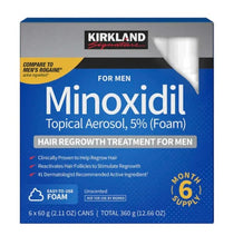 Load image into Gallery viewer, Kirkland Minoxidil Foam 5% - 2 Month Supply