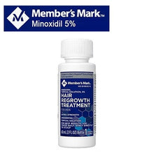 Load image into Gallery viewer, Members Mark 5% Minoxidil Liquid  1 Month Supply
