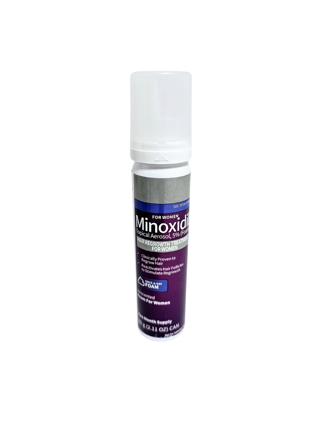 Kirkland Minoxidil Foam 5% for Women - 1 Bottle