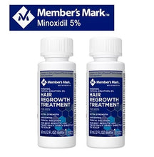 Load image into Gallery viewer, Members Mark 5% Minoxidil Liquid  2 Month Supply
