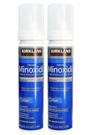 Kirkland Minoxidil Foam 5% - 2 Month Supply