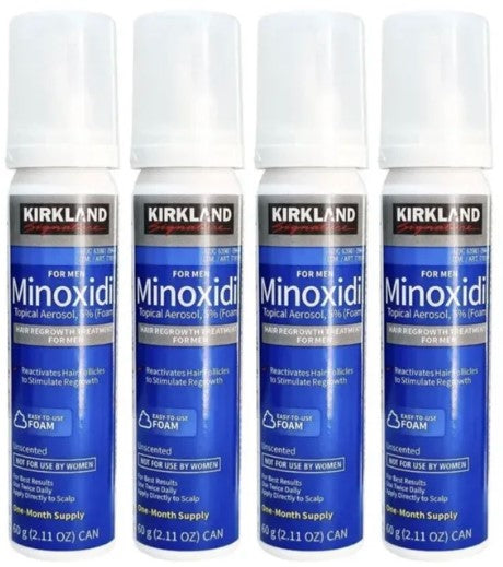 Kirkland Minoxidil Foam 5% - 4 Month Supply