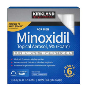 Kirkland Minoxidil Foam 5% - 4 Month Supply