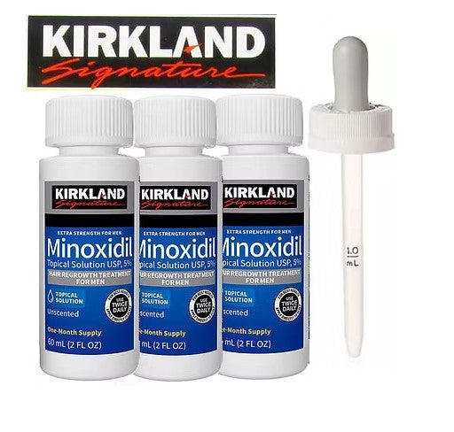Minoxodil Liquid - Kirkland Signature 5% - 3 Month Supply