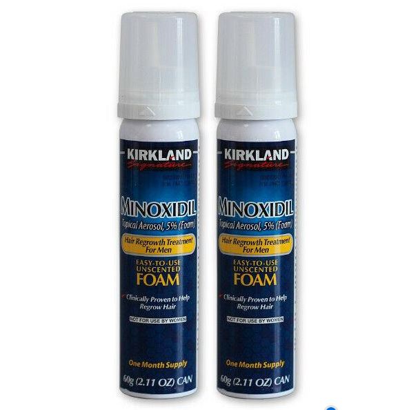 Kirkland Minoxidil Foam 5% - 2 Month Supply