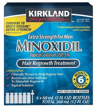 Load image into Gallery viewer, Minoxodil Liquid - Kirkland Signature 5% - 6 Month Supply
